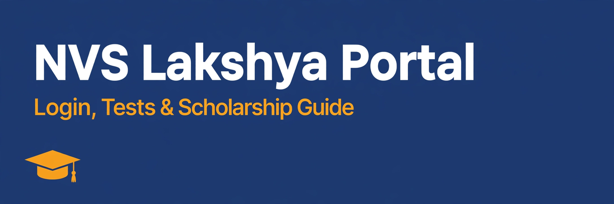 Lakshya Portal — NVS Login, Registration, Login Hero Image